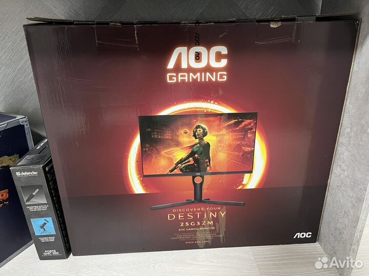 Монитор AOC 240гц 25 дюймов с кронштейном