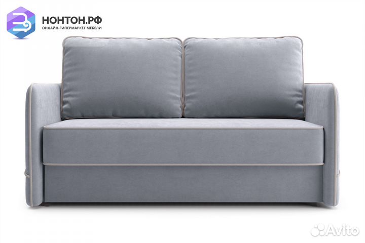 Диван еврокнижка Энерджи серый