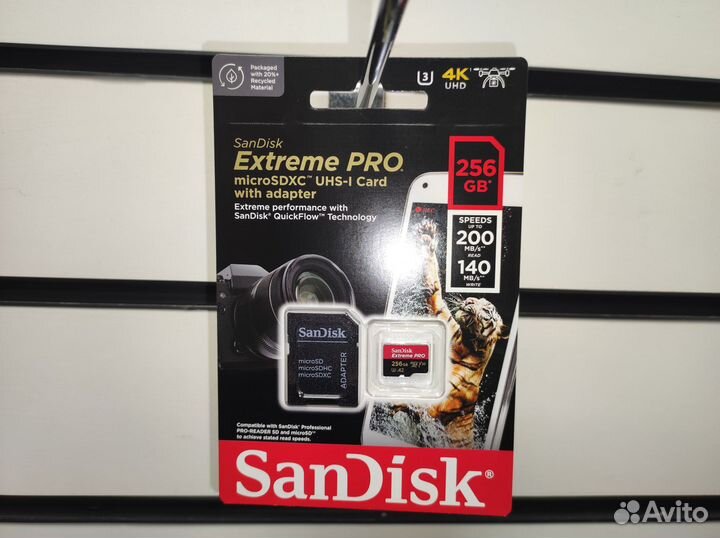Карта памяти Sandisk Extreme PRO MicroSD 256GB