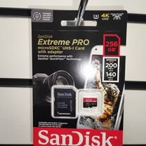 Карта памяти Sandisk Extreme PRO MicroSD 256GB