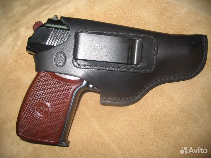 Кобура кожаная на пм