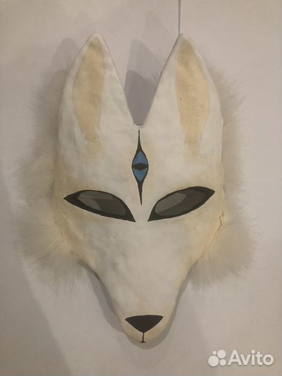 Маска для квадробики, маска волка