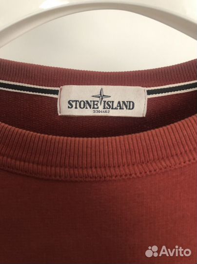 Плотный свитшот Stone Island оригинал