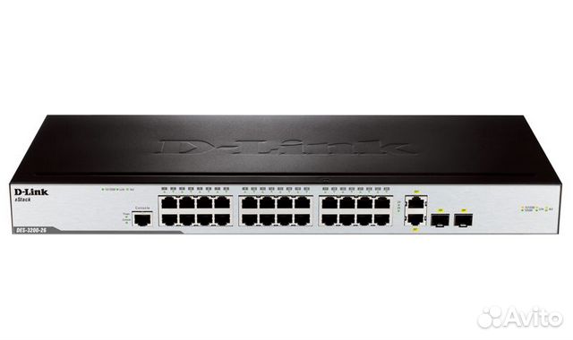 Коммутаторы D-Link DES-3200-28/DC/С1