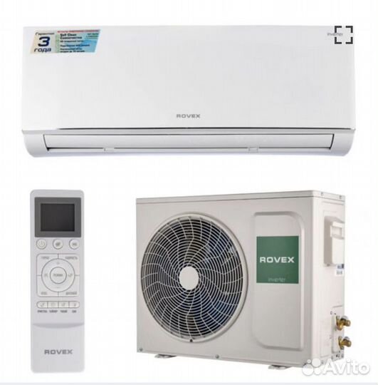 Кондиционер rovex Megapolis Inverter RS-12CBS4