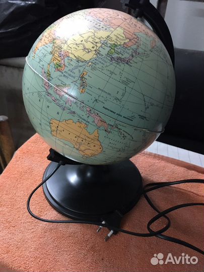 Глобус с подсветкой