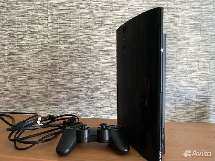 Playstation 3 Super Slim прошитая 500гб+120игр PS3