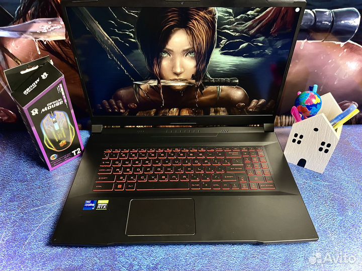 Ноутбук MSI / RTX 3080 / Core i7 / SSD / 16 GB