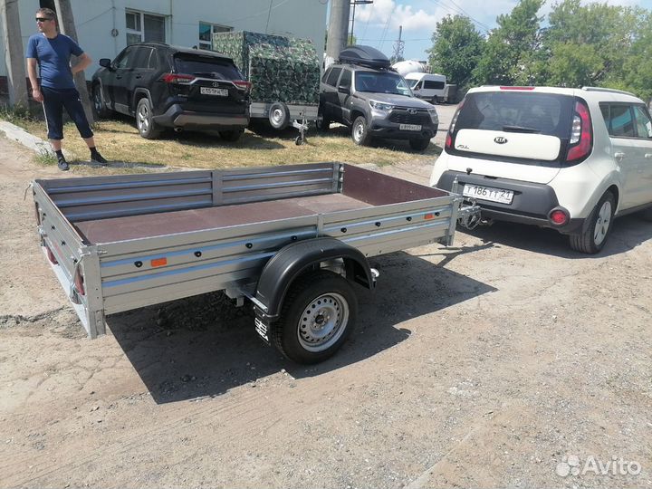 Прицеп для стройки 04.022. Рассрочка и Фаркопы