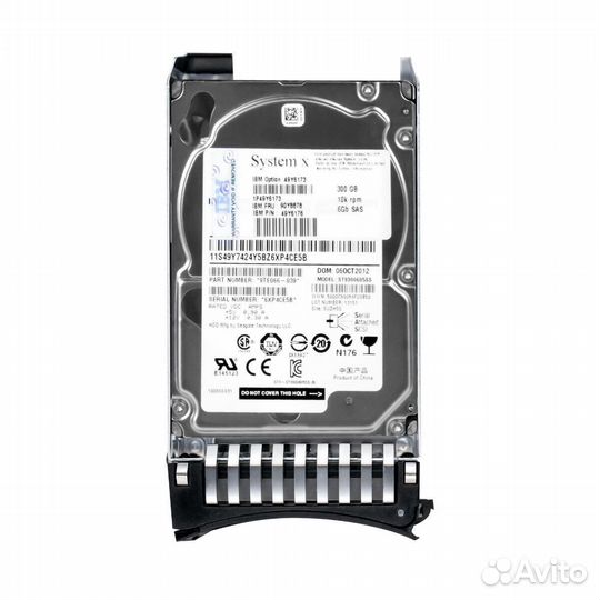 Жесткий диск IBM 300Gb 90Y8878 49Y6176 6G SAS 2,5