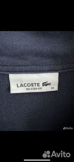 Свитшот lacoste женский