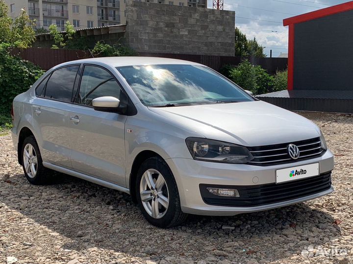 Volkswagen Polo 1.6 AT, 2017, 119 800 км