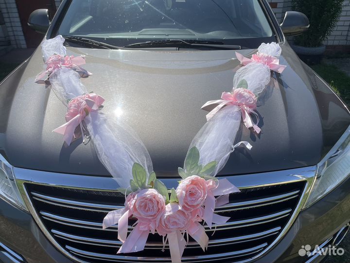 Свадебные украшения на машину продажа