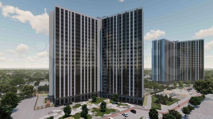 3-к. квартира, 83,4 м², 3/25 эт.