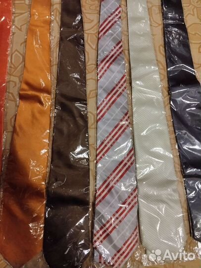 Галстук+платок+запонки(набор). Новые