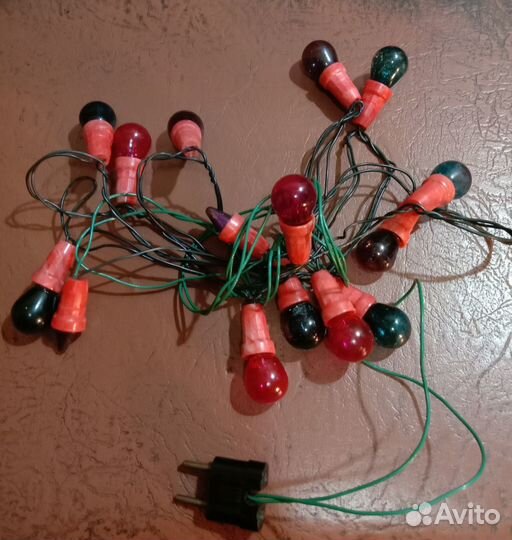 Редкая советская электрогирлянда ег- 20 а. СССР