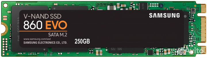 SSD Samsung EVO 860 250 гб M.2