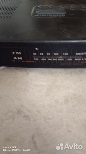 Часы-радио sanyo