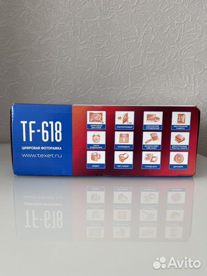 Цифровая фоторамка texet TF-618