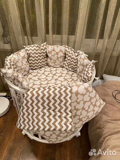 Бортики в детскую кроватку