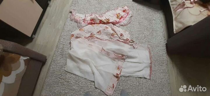 Бортики в детскую кроватку и балдахин