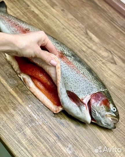 Форель с икрой