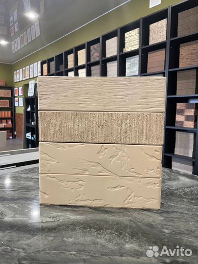 Лицевой кирпич белый рустик жкз