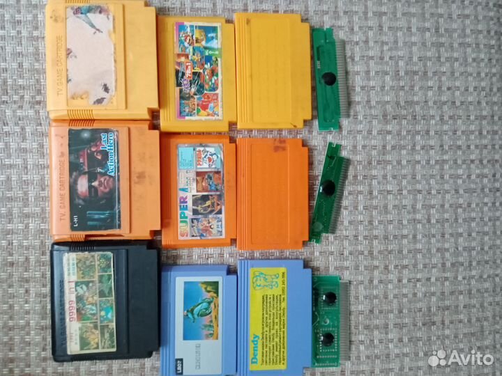 Картриджи dendy