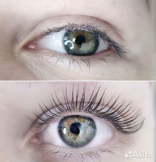 Ламинирование ресниц и бровей