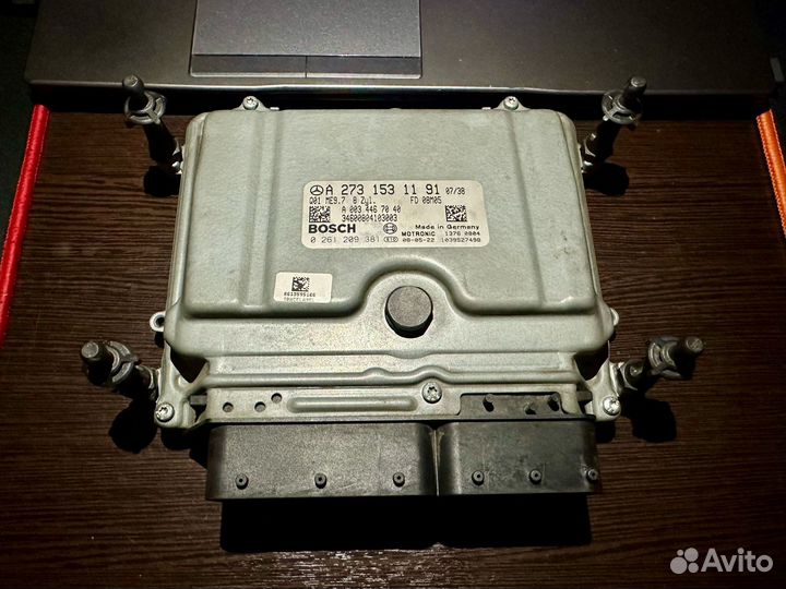 Блок управления двигателем м273