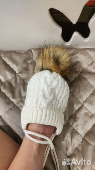 Шапка детская новая на малыша 1-2 месяца