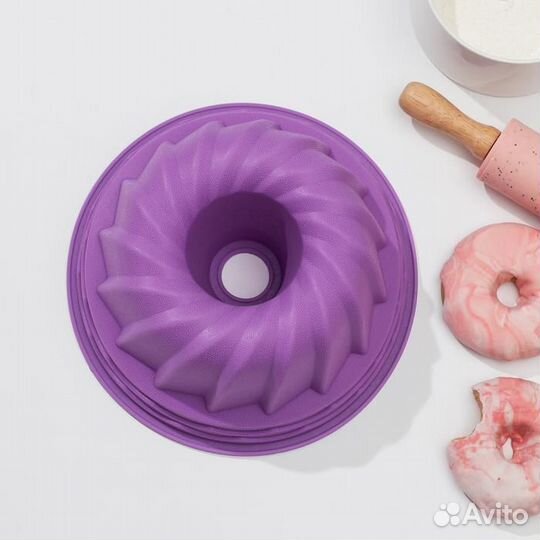 Форма для выпечки силиконовая Доляна «Немецкий кек