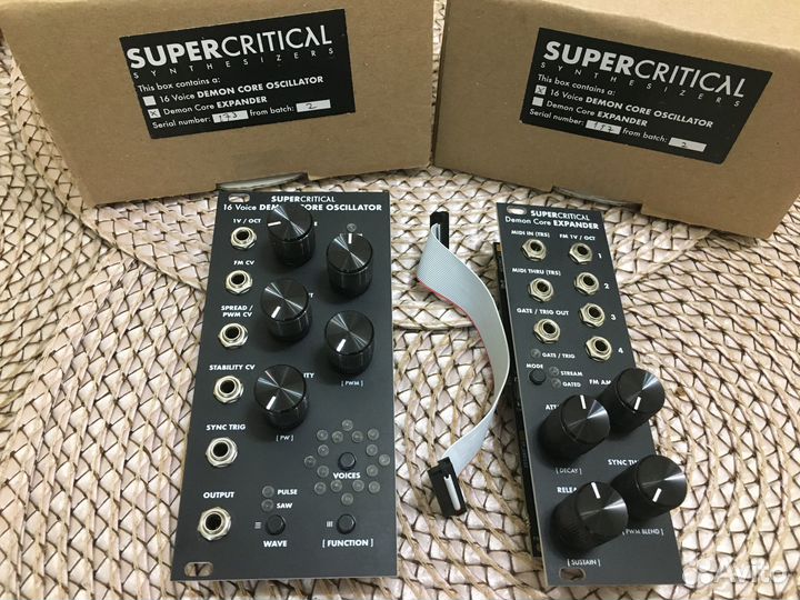 Supercritical Synthesizers Demon Core Osc+Exp
