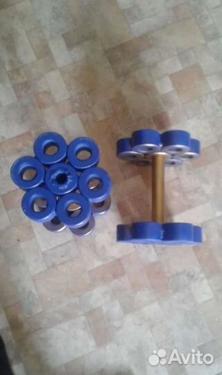 Гантели 16 кг