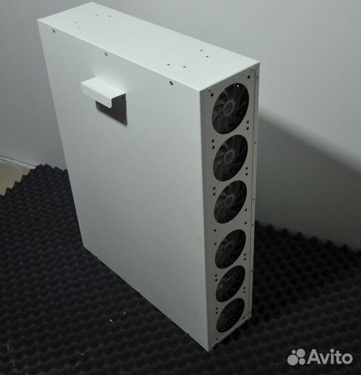 Бесшумный корпус для майнинга на 40 HDD chia и др