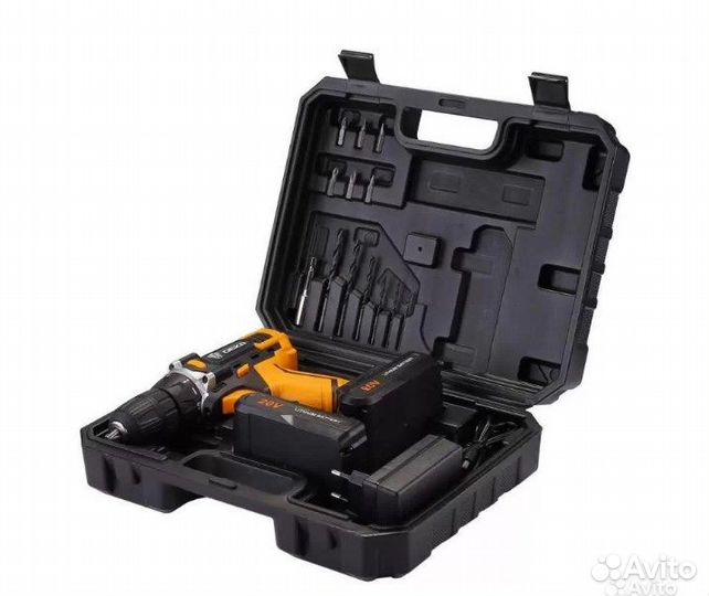 Дрель-шуруповерт deko dkcd20FU-Li 2x2Ah Новый