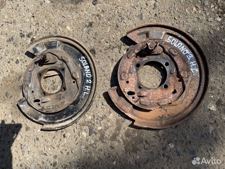 Кожух тормозного диска задний Lifan Solano 620