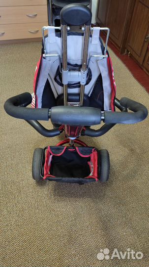 Детский велосипед - коляска с ручкой Super Trike