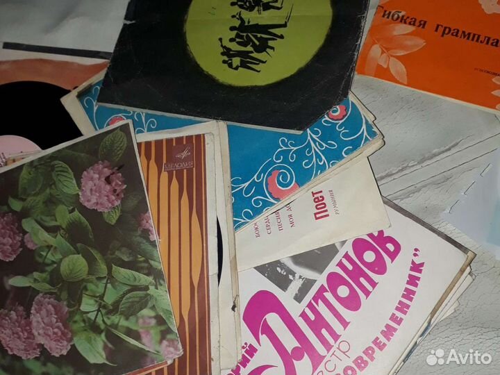 Виниловые пластинки гибкие СССР