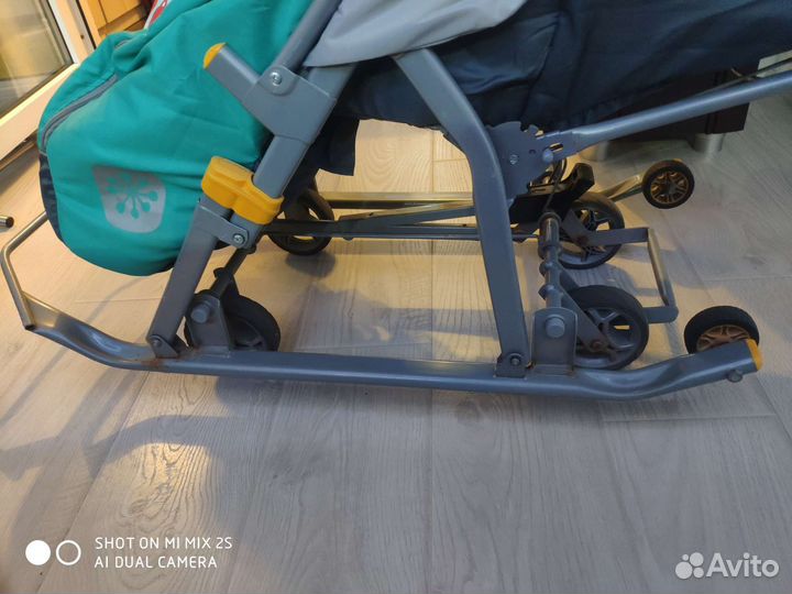 Коляска санки ника нд7-2