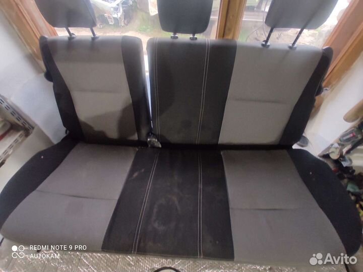 Сидения задние Renault duster