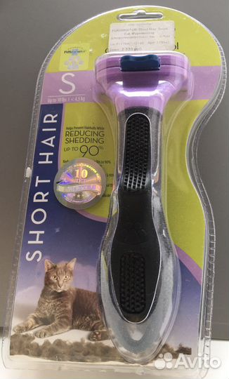 Щётка (FURminator) для короткошёрстных кошек