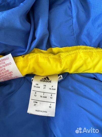 Куртка адидас оригинал 92 размер