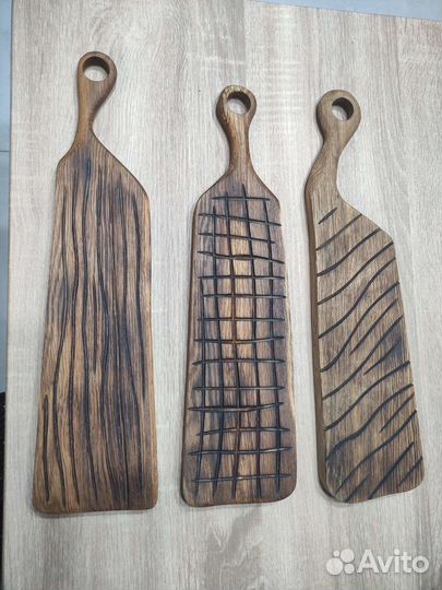 Набор досок для подачи блюд и декора