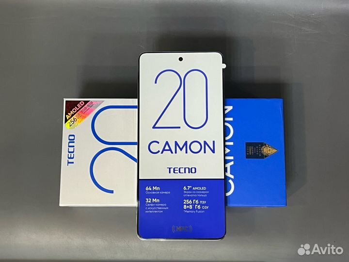 TECNO Camon 20, 8/256 ГБ