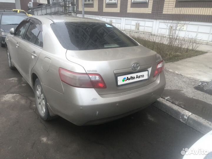 Toyota Camry 2.4 AT, 2008, 284 500 км