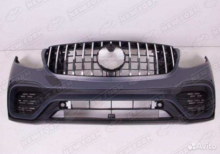 Обвес 63 AMG GT хром Mercedes GLC Coupe