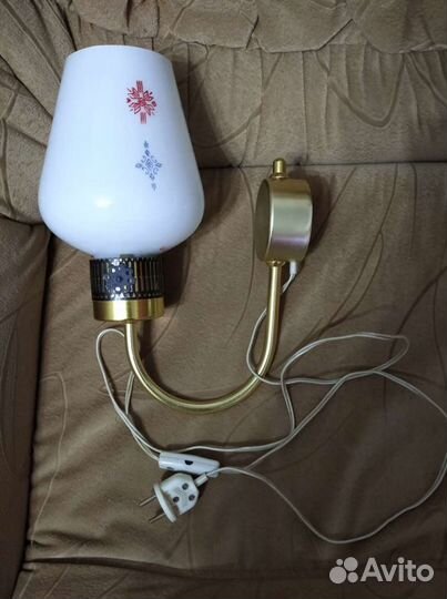 Светильник настенный (бра), СССР, 1978 год