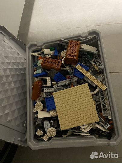 Lego россыпью с боксом оригинал