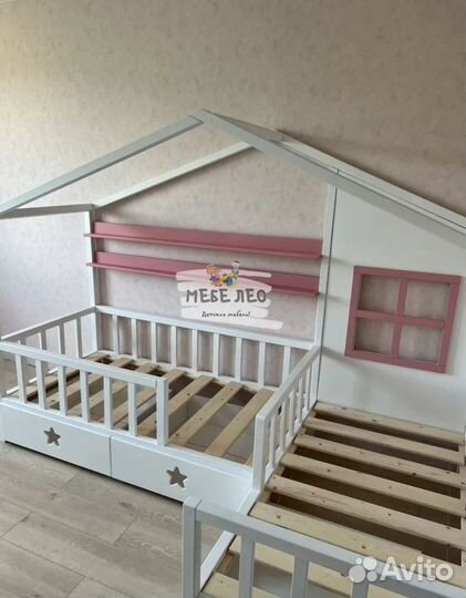 Кровать домик для двоих